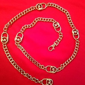 Michael Kors chain belt